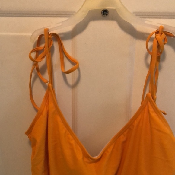 Tabria Majors for FTF Orange Swimsuit - Picture 3 of 6